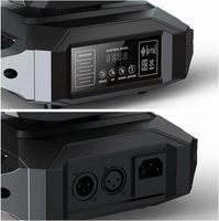 Projecteur de scène LED mobile 180W MINI 2-en-1 Beam/Spot RGBW Wash avec contrôle DMX512, indice de protection IP33, en alliage d'aluminium