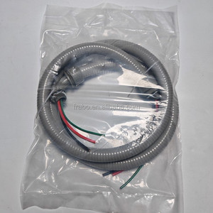 FRABO FRB.NCB Kit <span class=keywords><strong>de</strong></span> Conduits Électriques Souples Non Métalliques en PVC, Résistants à l'Eau et au Feu, Gris, 1/2"*4ft - Product Image 5