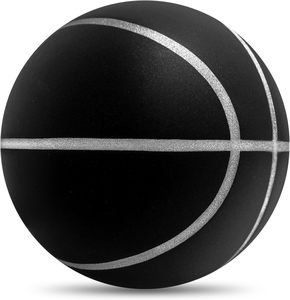 <span class=keywords><strong>Pallone</strong></span> <span class=keywords><strong>da</strong></span> <span class=keywords><strong>Basket</strong></span> Scanalato e Pesato, Silenzioso, di Alta Qualità, Ecologico, 580G, per Dribbling Silenzioso, <span class=keywords><strong>da</strong></span> Interno, Misura 7, 29.5 Pollici, in Schiuma PU, Senza Aria, Silenzioso - Product Image 3