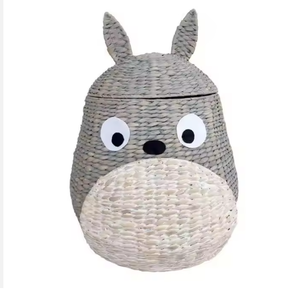 Hand-Woven Grass Storage <b>Basket</b> Decorative Bee Storage Box for Household Items and Toys Miscellaneous Decorative Storage Items - Product Image 2