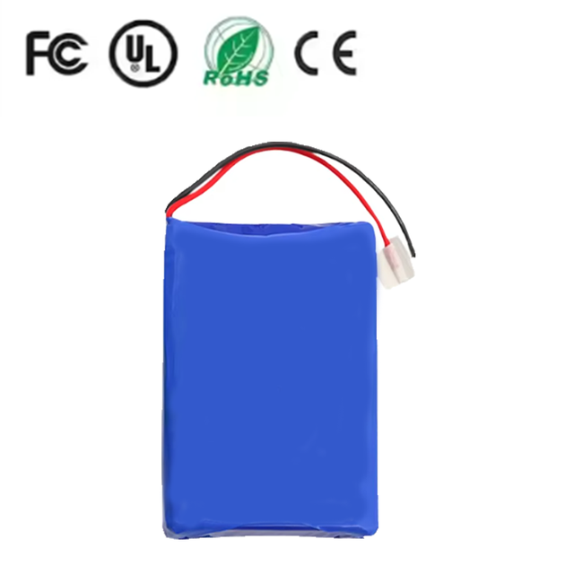 11.1V 12V 8Ah 10Ah Polymer Lithium Battery Pack for Robot Drone with Smart BMS High Discharge Rechargeable Long Cycle