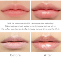 Vente en gros de gloss à lèvres transparent de haute qualité, naturel et végétalien, avec logo et emballage personnalisés, effet repulpant, teinte longue tenue, huile fruitée