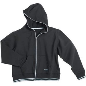 Chaqueta Deportiva Personalizada para Mujer, Color Azul Dakota/Negro, Talla X-Large, Flexible, Sudadera con Capucha para Mujer - Product Image 1