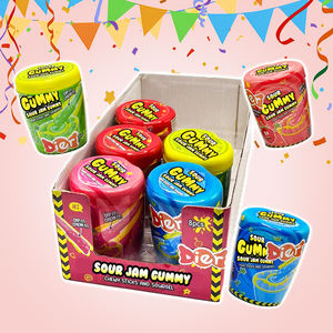 Doces por Atacado com Etiqueta Privada Personalizada, Copo de Goma Azeda para Brincadeiras Criativas e Lembrancinhas de Festa OEM/ODM - Product Image 1