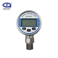 Manomètre à pression numérique, jauge d'eau, de pression d'huile, QDX50A