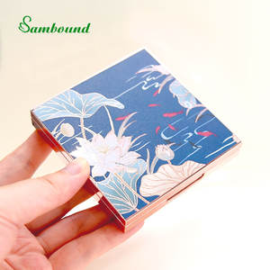 Paleta de sombras de ojos de 4 colores personalizada de nuevo diseño con tonos mate y brillante para kits de maquillaje de marca cosmética OEM - Product Image 6