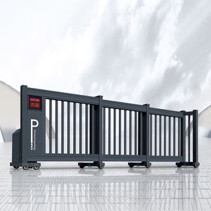 XGY Factory Großhandel Custom Aluminium legierung Smart Electric Automatische Teleskop Auffahrt Tür <span class=keywords><strong>Segment</strong></span> Schiebe tor - Product Image 4