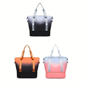 Bolsa de Hombro Personalizable 2026, Bolsa de Viaje Informal de Gran Capacidad, Bolsas de Viaje con Ruedas y Compartimento para <span class=keywords><strong>Zapatos</strong></span> - Product Image 1