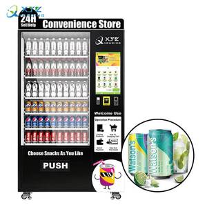 Máquina Expendedora Inteligente Combinada Personalizada OEM de Fábrica XYZ para Aperitivos y Bebidas Frías con Sistema de Gestión Remota - Product Image 1