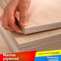 Tablero Fenólico de 18 mm para Encofrado de Construcción Marina, Recubierto con Película Negra, Ecológico, Impermeable, Clase I BS1088, Grado I