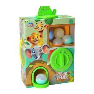 HY Toys mainan anak-anak kebun binatang impian mesin gahapon boneka kotak buta mainan rumah lucu menyenangkan hadiah ulang tahun 3-6 tahun