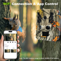 Caméra de surveillance de la faune et de la chasse avec connexion Wi-Fi 4K et LED IR 940nm, fabrication chinoise en gros