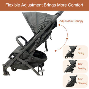 JXB S600 Portable Fold Baby Pushchair Lightweight Travel Stroller <strong>Toddler</strong> <strong>Buggy</strong> for <strong>Toddler</strong> Outdoor Walking - Product Image 3