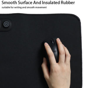 Office Mouse Pad 100V-240V Heated Mouse Pad Desk Mat Study Writing Hand Warmer Rubber Heated <b>Mousepad</b> - Product Image 4