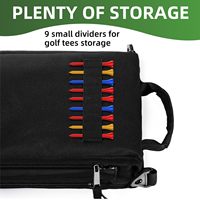 Sac isotherme souple pour le golf, sac isotherme pour le golf, garde 6 canettes de bière ou 2 bouteilles de vin au frais pendant des heures, sac isotherme