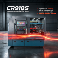 Banco de Pruebas Common Rail CR918S Completo para Inyectores y Bombas Diésel con Funciones de Prueba Completas