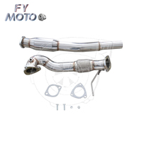 Turbo coloré avec tuyau d'échappement, 200 cat, collecteur pour audi S3 8P TT SEAT 1 8T LEON CUPRA R