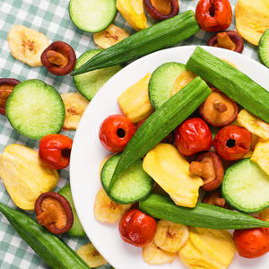 Chips de fruits <span class=keywords><strong>et</strong></span> légumes croustillants VF, chips de fruits <span class=keywords><strong>et</strong></span> légumes mélangés, vente en gros, collations lyophilisées - Product Image 5