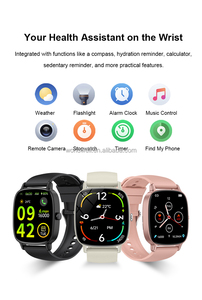 Nuovo Orologio Quadrato con Monitoraggio Frequenza Cardiaca, Ossigeno nel Sangue, Esercizio Fisico, Chiamate, Schermo TFT, Cinturino in Silicone, Impermeabile - Product Image 6