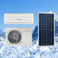 Fabricant chinois, livraison directe, climatiseur solaire split hors réseau 12000 BTU 1,5 CV 1 tonne, climatisation complète 12000 BTU AC Solar-Po