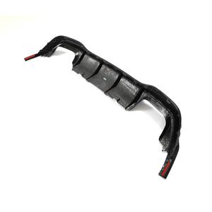 Diffusore paraurti posteriore in fibra di carbonio preimpregnato puro per Volkswagen <span class=keywords><strong>Golf</strong></span> <span class=keywords><strong>R</strong></span> MK8 <span class=keywords><strong>R</strong></span> <span class=keywords><strong>Line</strong></span> 2021-2022 - Product Image 3