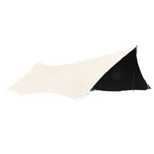 Portable étanche vinyle octogonal ombre tente pique-nique Camping Protection solaire extérieur tringle à rideau auvent équipement bâche catégorie - Product Image 1