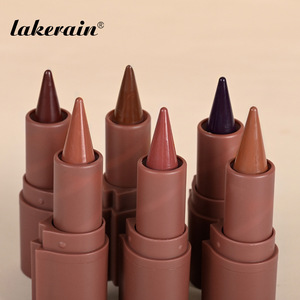 Matita per Labbra Lakerain, Rossetto Opaco Nero e Marrone, Impermeabile, Non Appiccicoso, Matita Contorno Labbra, Trucco per Labbra - Product Image 5