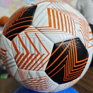 2026 Custom Holographic Glowing Reflective Soccer Ball <b>Light</b> up Camera <b>Flash</b> Holographic Football Soccer Ball - Product Image 5