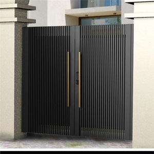 Bakır İşçiliği Hafif Lüks Çelik Ana Kapı Paslanmaz Çelik Avlu Kapısı Yaratıcı Villa <span class=keywords><strong>H</strong></span>ırsızlık Önleyici Giriş Merkezi Hastane - Product Image 6