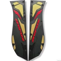 Repose-pieds en caoutchouc antidérapant pour moto, compatible avec Yamaha AEROX155 NVX155 V2, modifié, résistant à l'usure, couvre-repose-pieds