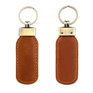 سلسلة مفاتيح مصنوعة يدويًا من الجلد طراز هورسيسكين ، حلقة مفاتيح سيارة عالية الجودة - Product Image 3