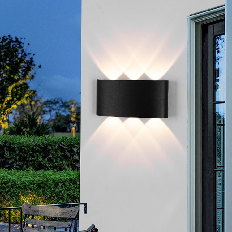 Outdoor Wall Mounted Lighting Aluminium Ip65