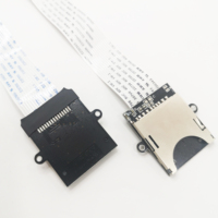 Câble d'extension de carte SD vers carte micro SD à montage sur panneau