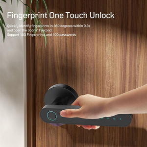 Eseye 2026 Nieuwe Aanwinst Slimme Deurklink Intelligent APP Afstandsbediening Deurslot BLE Slimme Deurslot met Tuya Mobiele APP - Product Image 3