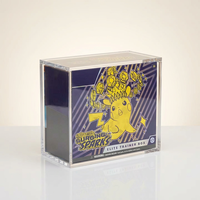 Acrylic Display <strong>Case</strong> for Trading Card Game <strong>Box</strong>, Clear <strong>Box</strong> Protector with Lid, Transparent TCG <strong>Box</strong> Display <strong>Case</strong> for Collectors