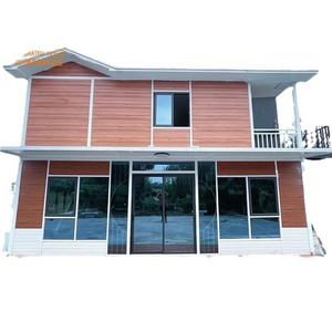 บ้านคอนเทนเนอร์ดีไซน์ทันสมัยรูปทรงสี่เหลี่ยมผืนผ้าสำหรับใช้เป็นโรงแรม ร้านกาแฟกลางแจ้ง ร้านอาหาร - Product Image 1
