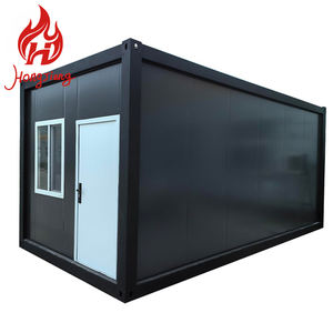 Düz römork 2 yatak odası lüks Predfabricated konteyner evler ile küçük ev römork kişisel kullanım garaj - Product Image 4