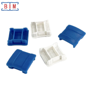 Hoge kwaliteit kunststof vierkante eindkappen C-beam pluggen fittingen voor 1-5/8''x1-5/8'' profielprofielen - Product Image 2