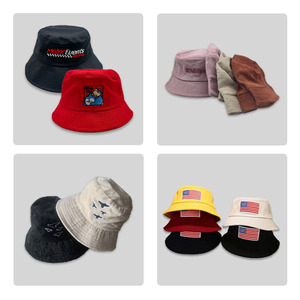 <strong>Funky</strong> Sun Big Xxxl Black Blue Gray Khaki Brown Beach School <strong>Bucket</strong> <strong>Hat</strong> with Custom logo - Product Image 6