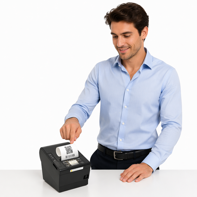 80mm Desktop Wireless Bluetooth MQTT Remote Cloud Printing Machine Thermal Receipt Wifi Invoice Printer with Auto Cutter