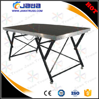 Escenario Asia usado para la venta, estructura de escenario portátil de acero