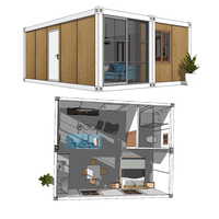 2024 Plans de maison Rapide à déplacer Conteneur de recyclage Immeuble plat Kit de construction