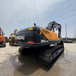 Excavadora usada Hyundai 305LC-9T, máquina pesada Coreana de calidad con componentes centrales, bomba de motor PLC en Stock para la venta - Product Image 4