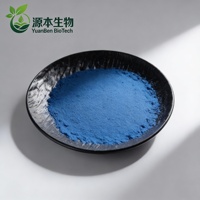 Poudre de chlorophylle de spiruline bleue naturelle de haute qualité de la variété Platynis de spiruline