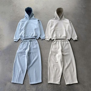 Sudadera con Capucha Unisex de Alta Calidad, 450 g/m², Tejido Grueso, 100% Algodón, Corte Holgado, con Bolsillos, para Otoño - Product Image 5