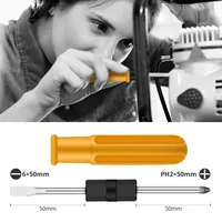 Kit de Herramientas Manuales Compacto de 24 Piezas para el Hogar y la Oficina con Estuche Rígido |   Herramientas Básicas Todo en Uno para Mejoras y Reparaciones del Hogar