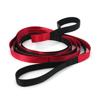 Gimnasio Fitness Custom Strong Durable Stretch Bands 10 Loops Yoga Estiramiento Correa para terapia física