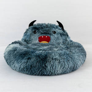 Großhandel Custom Monster Style beheiztes Haustier bett Semi-Enclosed Thermal Fluffy <span class=keywords><strong>Cat</strong></span> Dog Cave mit Anti-Rutsch-Basis für den Winter - Product Image 6
