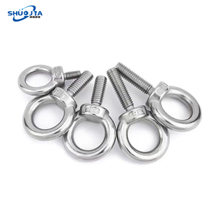 Di alta qualità in acciaio inox M4 M6 <span class=keywords><strong>M8</strong></span> M10 <span class=keywords><strong>bulloni</strong></span> di sollevamento a occhio testa girevole anello con finitura semplice ad alta resistenza <span class=keywords><strong>bulloni</strong></span> a vite - Product Image 2