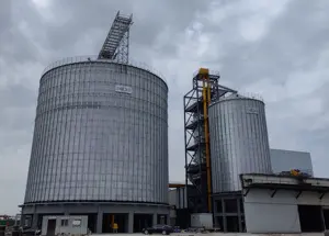 1500 Ton 2500 Tons Grain Silo Storage For Cereal